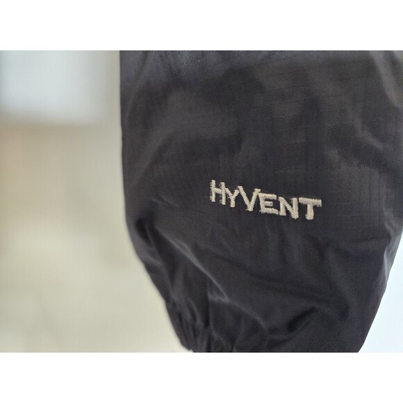 The North Face Jacket Mens M Gray Resolve HyVent Zip Lightweight Outdoor Rain - Picture 4 of 9